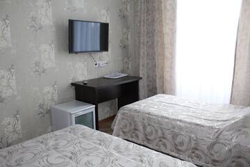 Фото номера Стандартный двухместный номер с 2 отдельными кроватями Отель Hotel Byg г. Брест 4