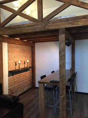 Фото номера Апартаменты - Двухуровневые Апартаменты Brestappart Loft Sovetskih Pogranichnikov 46 г. Брест 19