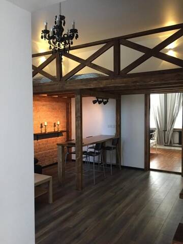Фото номера Апартаменты - Двухуровневые Апартаменты Brestappart Loft Sovetskih Pogranichnikov 46 г. Брест 20