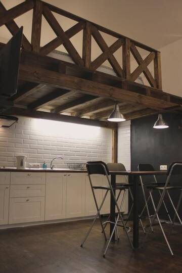 Фото номера Двухуровневый номер-студио Апартаменты Brestappart Studio Dzerzhynskogo г. Брест 15