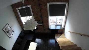 Фото номера Апартаменты - Двухуровневые Апартаменты Brestappart Loft Dzerzhynskogo 26 г. Брест 14