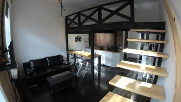 Фото номера Апартаменты - Двухуровневые Апартаменты Brestappart Loft Dzerzhynskogo 26 г. Брест 17