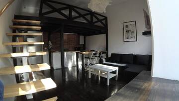 Фото номера Апартаменты - Двухуровневые Апартаменты Brestappart Loft Dzerzhynskogo 26 г. Брест 22