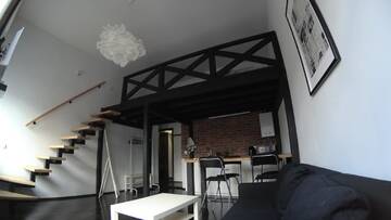Фото номера Апартаменты - Двухуровневые Апартаменты Brestappart Loft Dzerzhynskogo 26 г. Брест 8