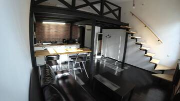 Фото номера Апартаменты - Двухуровневые Апартаменты Brestappart Loft Dzerzhynskogo 26 г. Брест 30