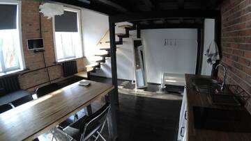Фото номера Апартаменты - Двухуровневые Апартаменты Brestappart Loft Dzerzhynskogo 26 г. Брест 9